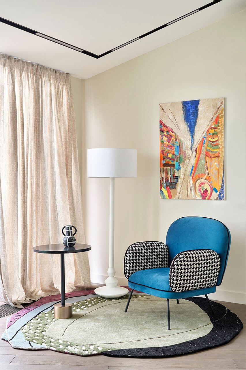 Китайский ковёр из эвкалиптового шёлка и шерсти RIVIERA MOSS